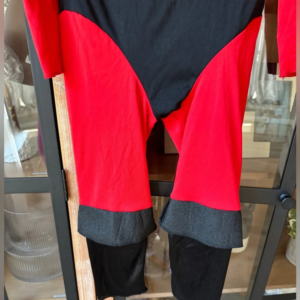 Pixar the incredibles costume long sleeve jumpsuit mr mrs boy girl kids family - Picture 12 of 13